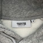 Set Trapstar Chenille Decoded 2.0 Hoodie Grey/Ice Blue - Image 10