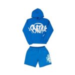 Set Team Syna Hood Twinset Blue