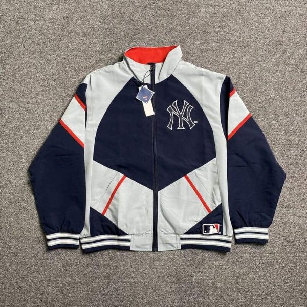 Jacket Supreme x New York Yankees Navy - Image 2