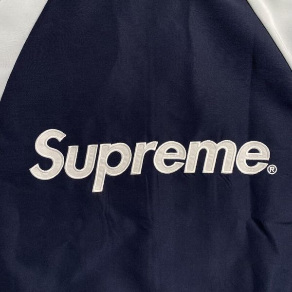 Jacket Supreme x New York Yankees Navy - Image 5