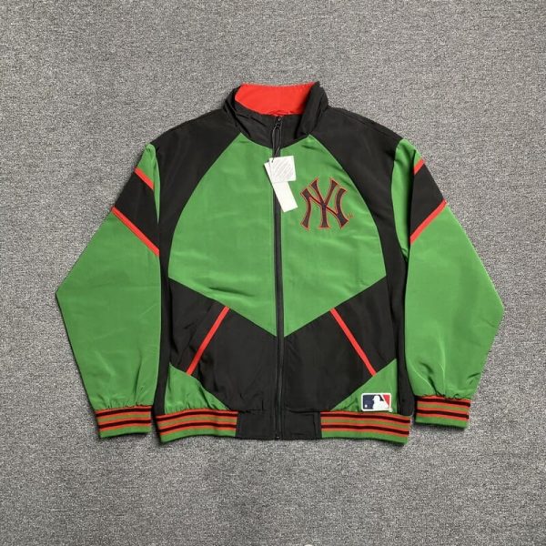 Jacket Supreme x New York Yankees Green - Image 2