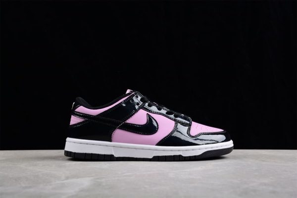 Nike Dunk Low Black Patent Pink - Image 5
