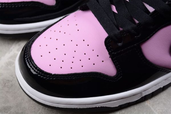 Nike Dunk Low Black Patent Pink - Image 7
