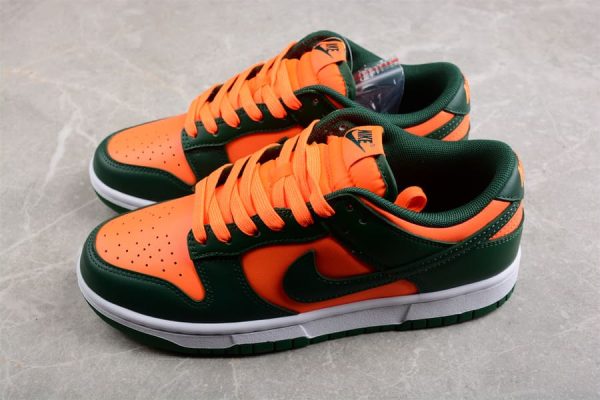 Nike Dunk Low Miami Hurricanes - Image 3