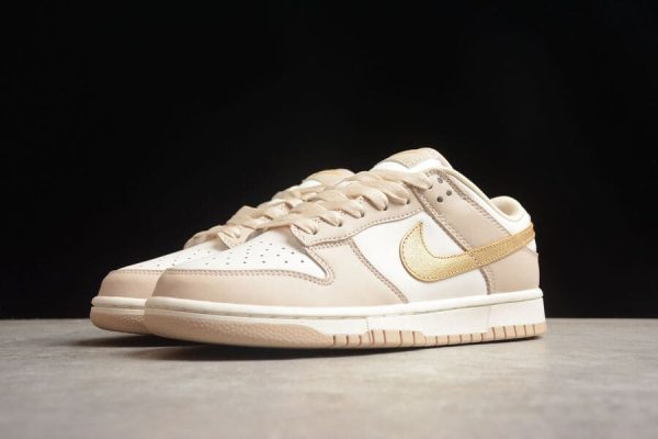 Nike Dunk Low Phantom Metallic Gold - Image 3