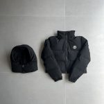 wamens-jacket-trapstar-irongate-hooded-puffer-black - Image 4