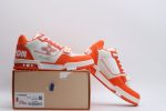 Louis Vuitton Trainer Monogram Denim Orange - Image 2