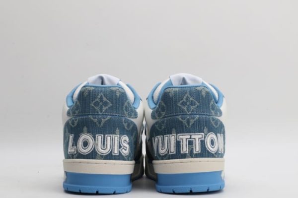 Louis Vuitton Trainer Monogram Denim - Image 6