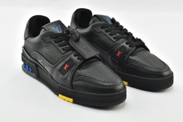 Louis Vuitton Trainer Black Signature - Image 4