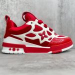 Louis Vuitton LV Skate Sneaker Red White - Image 3