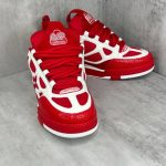 Louis Vuitton LV Skate Sneaker Red White - Image 7