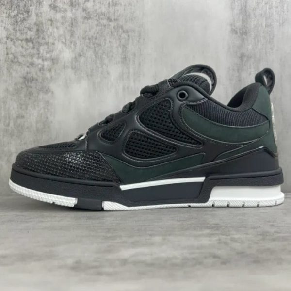 Louis Vuitton LV Skate Sneaker Black White - Image 8