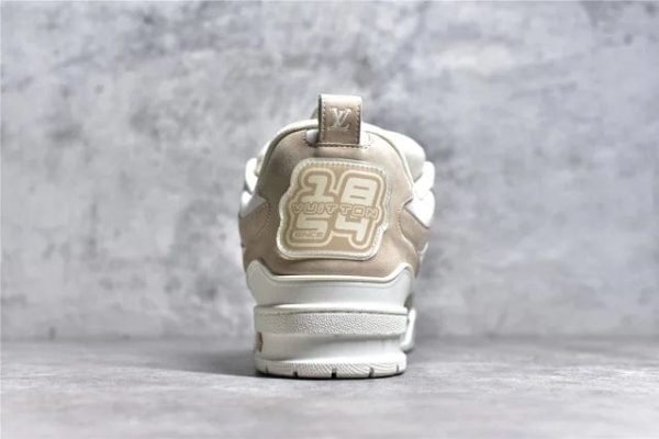 Louis Vuitton LV Skate Sneaker Beige White - Image 4