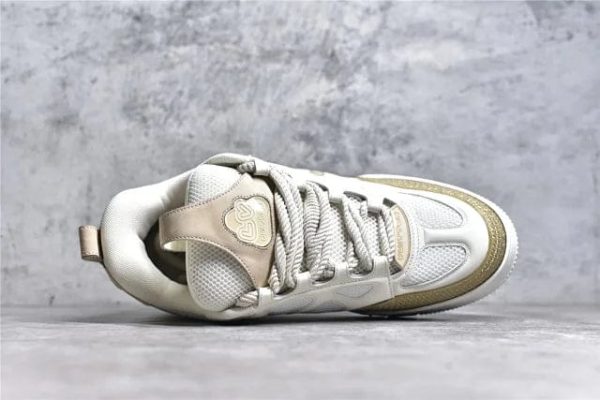 Louis Vuitton LV Skate Sneaker Beige White - Image 7