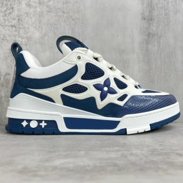 Louis Vuitton LV Skate Sneaker Marine White - Image 3