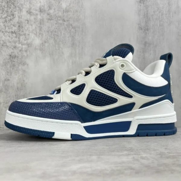 Louis Vuitton LV Skate Sneaker Marine White - Image 7
