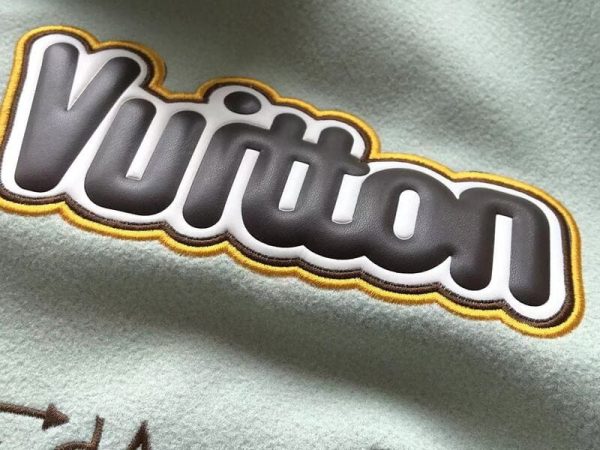 Jacket Louis Vuitton Leather and Wool Varsity - Image 8