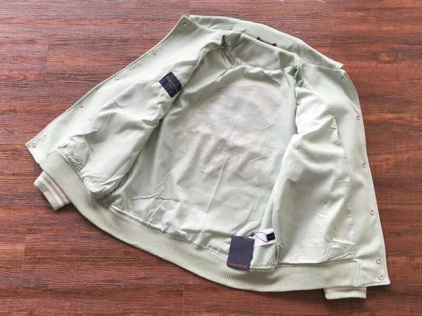 Jacket Louis Vuitton Leather and Wool Varsity - Image 14