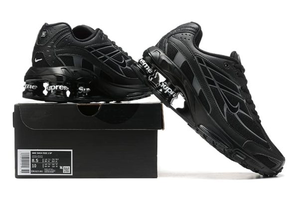 Supreme x Nike Shox Ride 2 Black - Image 2