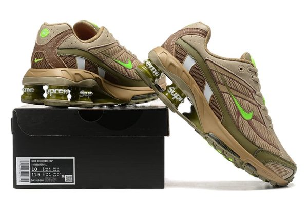 Supreme x Nike Shox Ride 2 Neutral Olive - Image 2