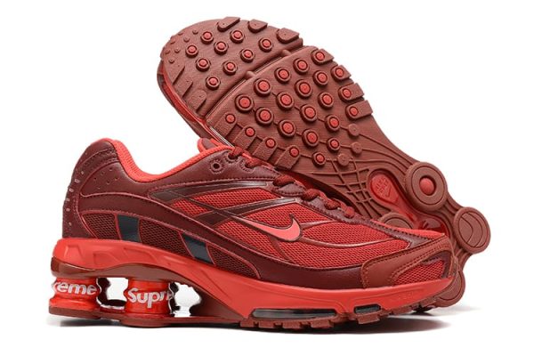 Supreme x Nike Shox Ride 2 Red - Image 5