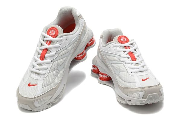 Supreme x Nike Shox Ride 2 White - Image 5
