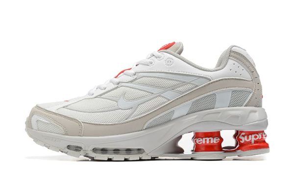 Supreme x Nike Shox Ride 2 White - Image 7