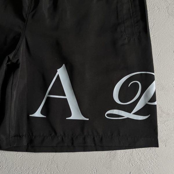 Shorts Trapstar Script Swimming Black/Nigara Mist - Image 5