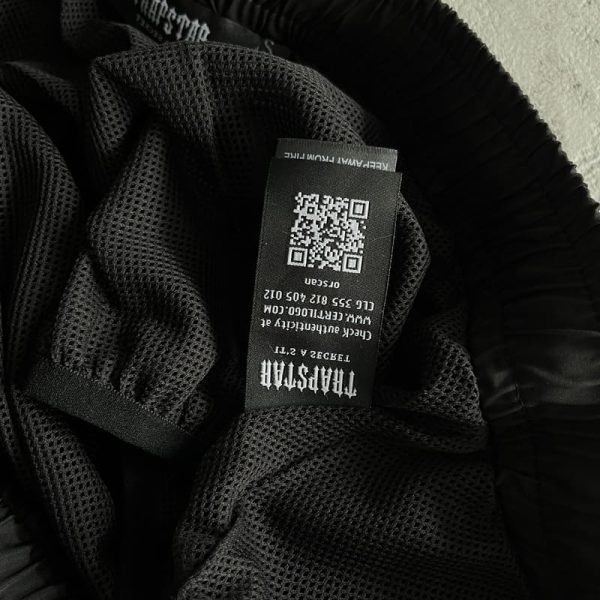 Shorts Trapstar Script Swimming Black/Nigara Mist - Image 6