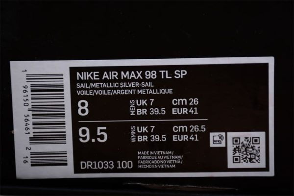 Nike Air Max 98 TL Supreme White - Image 11