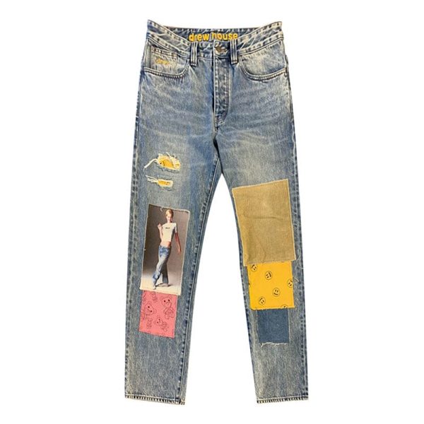 d69331_9602-1.jpg Jeans Drew House Indigo Patchwork - Image 1