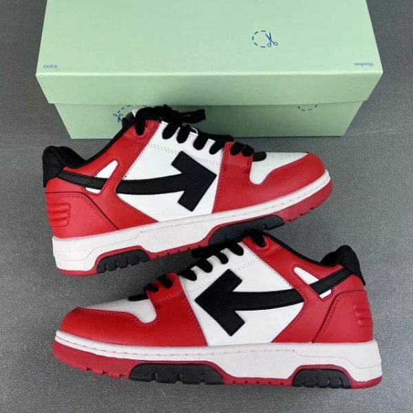 Off-White Out Of Office “OOO” Black White Red - Image 2