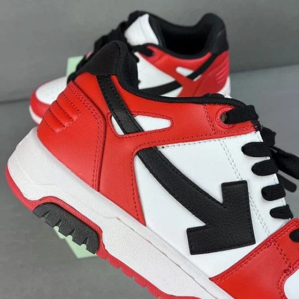 Off-White Out Of Office “OOO” Black White Red - Image 4