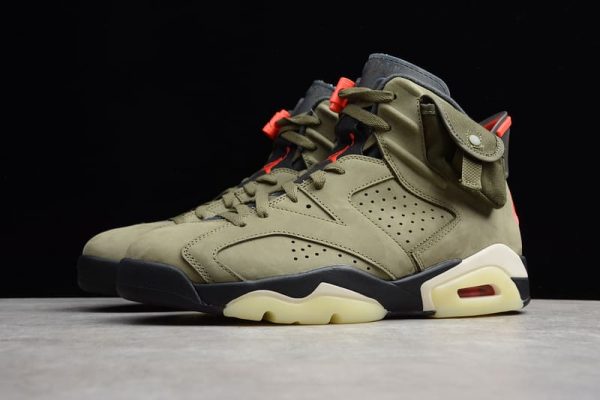 Air Jordan 6 Retro Travis Scott “Olive” - Image 2