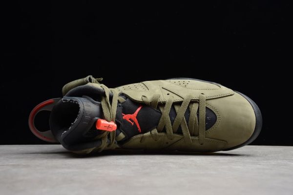 Air Jordan 6 Retro Travis Scott “Olive” - Image 7