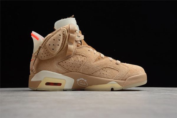 Air Jordan 6 Retro – Travis Scott “British Khaki” - Image 4