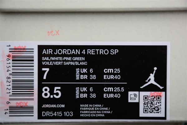 Air Jordan 4 Retro x Nike SB Pine Green - Image 13