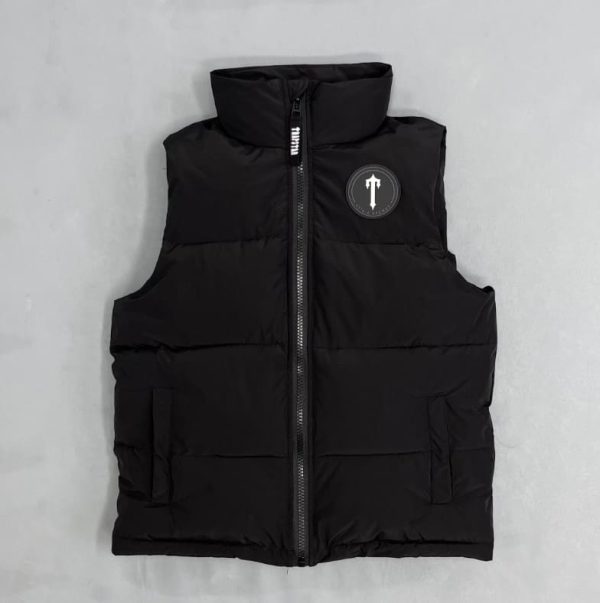 Vest Trapstar Irongate T Badge Gilet Black - Image 3