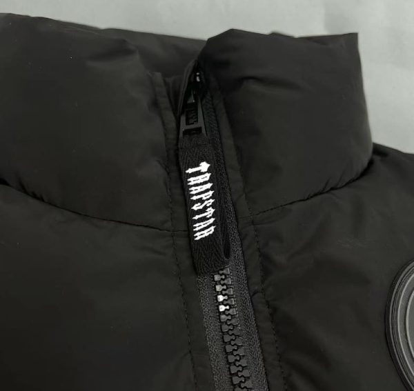 Vest Trapstar Irongate T Badge Gilet Black - Image 6