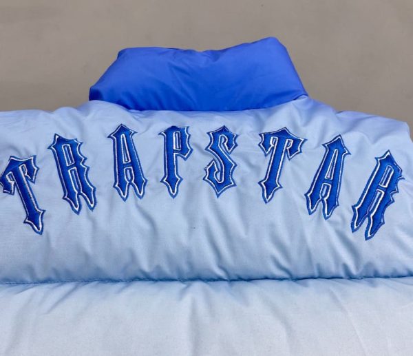 Vest Trapstar Irongate T Badge Gilet Ice Blue - Image 4