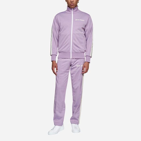 d69384_14415-1.jpg Set Palm Angels Logo Tracksuit Lilac - Image 1