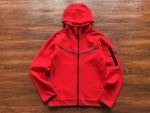 Jacket Nike Tech Fleece Red - Image 3