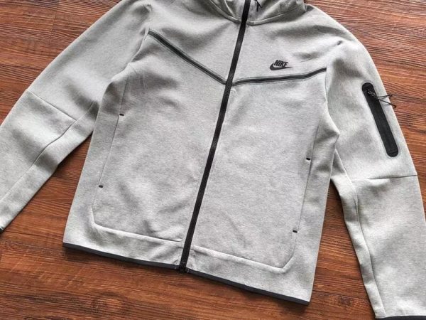 Jacket Nike Tech Fleece Gray - Image 3