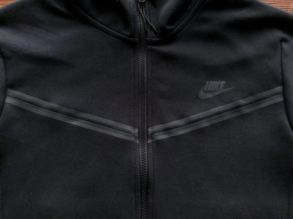 Jacket Nike Tech Fleece black - Image 4