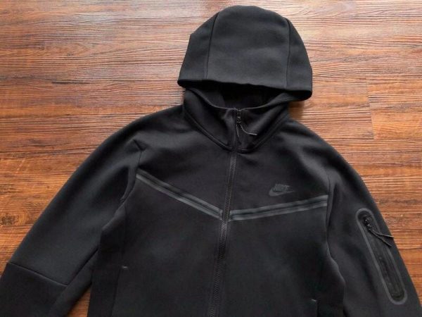 Jacket Nike Tech Fleece black - Image 5
