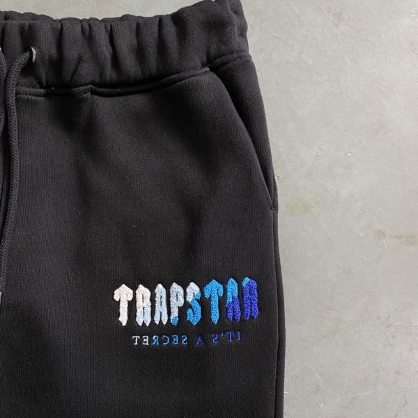 Set Trapstar Chenille Black/Blue - Image 4