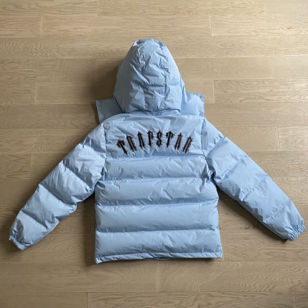 Jacket Puffer Trapstar Detachable Ice Blue - Image 2