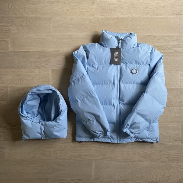 Jacket Puffer Trapstar Detachable Ice Blue - Image 4