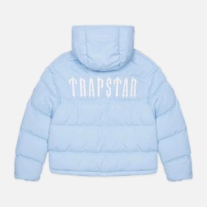 Jacket Puffer Trapstar Decoded 2.0 Ice Blue