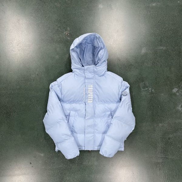 Jacket Puffer Trapstar Decoded 2.0 Ice Blue - Image 3
